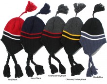 Preschool Kid's Striped Winter Hats
(Fits ages 4-7)