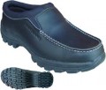 Men's Black Leather Casual Moccasin Shoes
