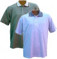Weathered Knit Polo Shirt