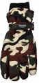 Men's Desert Camo Technical Ski Gloves