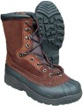 Men's Lace-Up Brown Leather Winter Boots